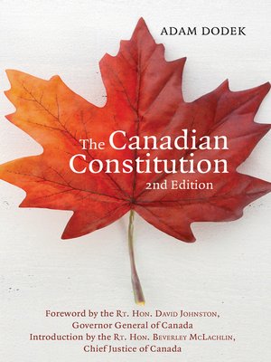 cover image of The Canadian Constitution